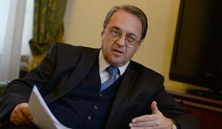 Thứ trưởng Ngoại giao Nga Mikhail Bogdanov.